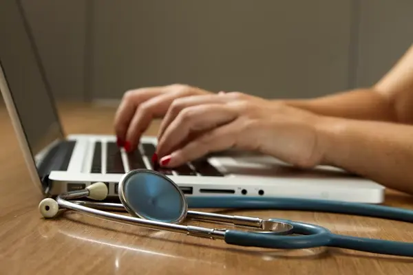 Healthcare professionals meeting